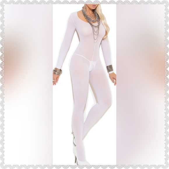 🆕Cuddle Season LS Open Crotch Lingerie Bodystocki - Picture 6 of 15